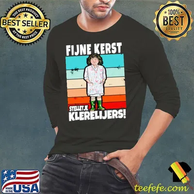 Fijne Kerst Stelletje Klerelijers Shirt