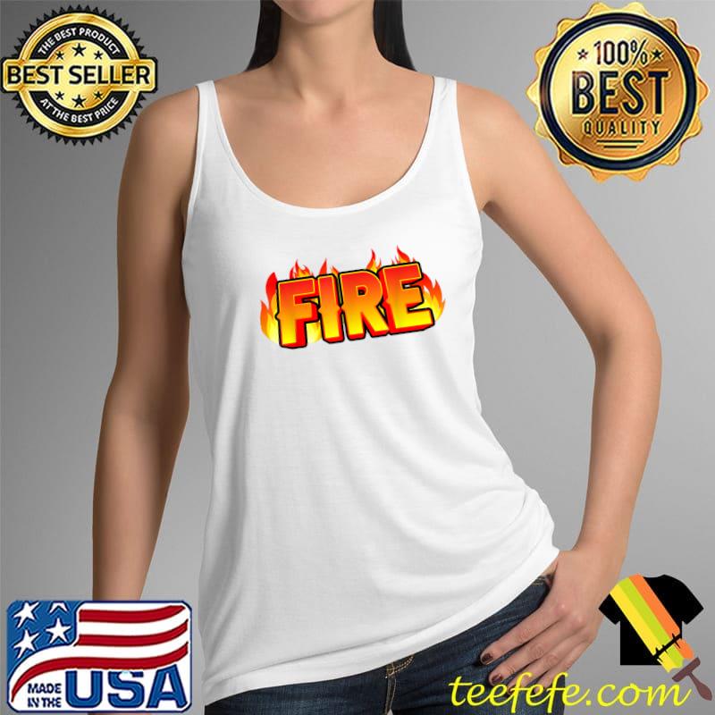 Fire Costume Party DIY Halloween Matching Couples T-Shirt Tank Top Fire Costume Party DIY Halloween Matching Couples T-Shirt Tank Top