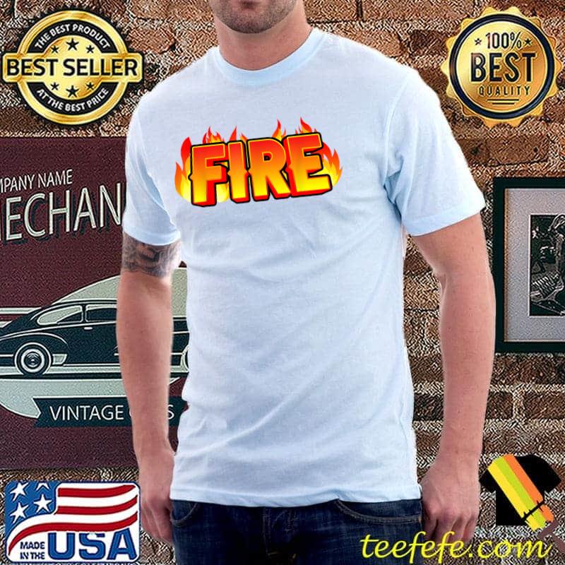 Fire Costume Party DIY Halloween Matching Couples T-Shirt