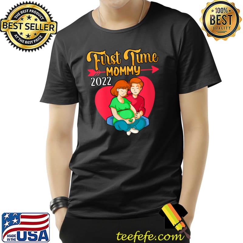 First Time Mommy 2022 Baby Reveal Promoted Mom T-Shirt Unisex First Time Mommy 2022 Baby Reveal Promoted Mom T-Shirt Unisex