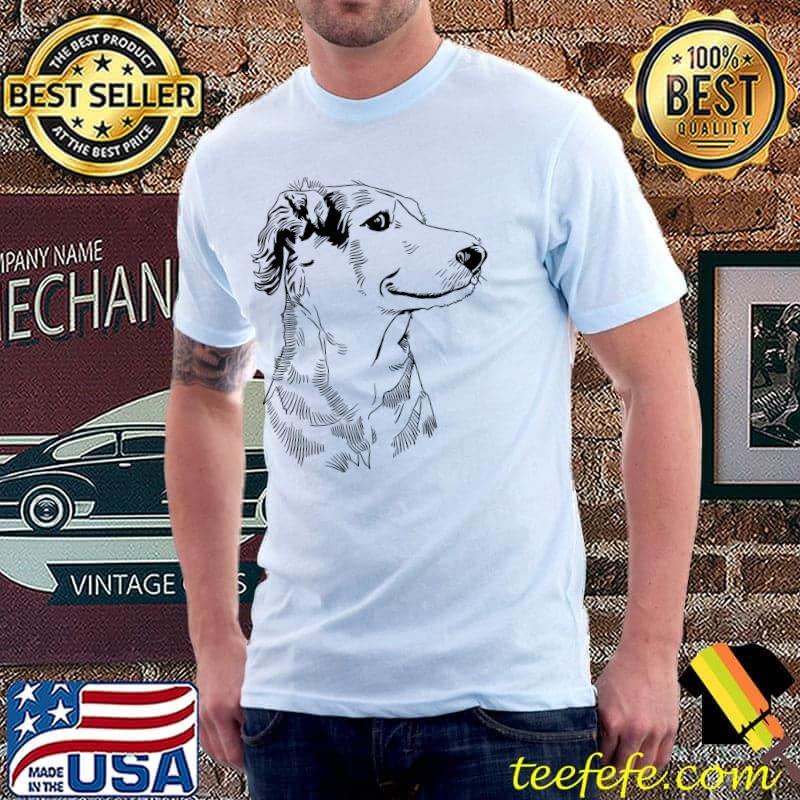 Floppy Ears Pup Raglan Baseball T-shirt Floppy Ears Pup Raglan Baseball T-shirt
