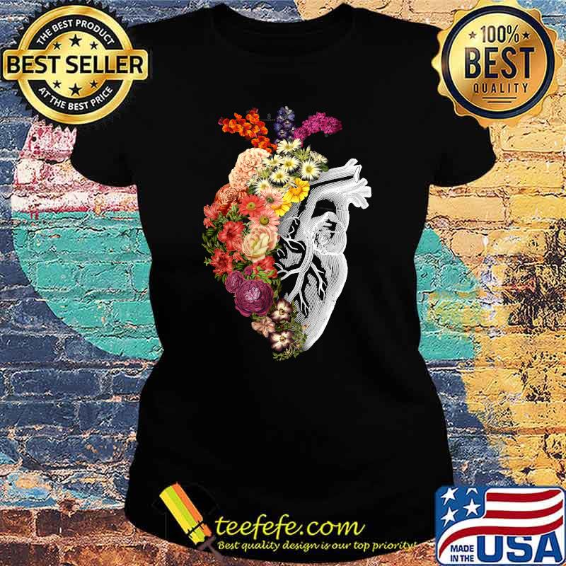 Flower Heart Spring Classic T-Shirt Ladies tee Flower Heart Spring Classic T-Shirt Ladies tee