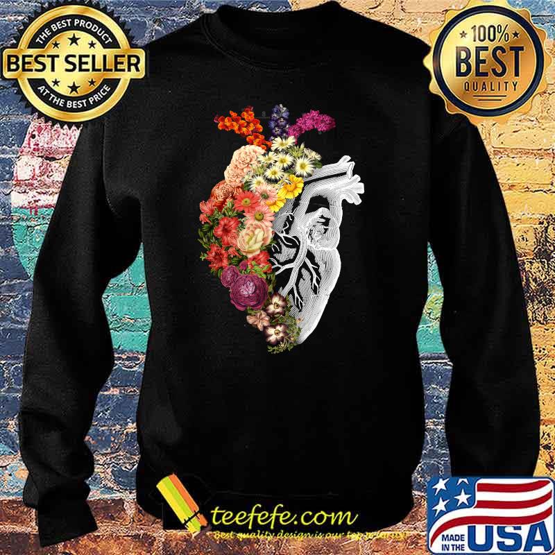 Flower Heart Spring Classic T-Shirt Sweater Flower Heart Spring Classic T-Shirt Sweater