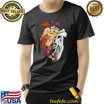 Flower Heart Spring Classic T-Shirt