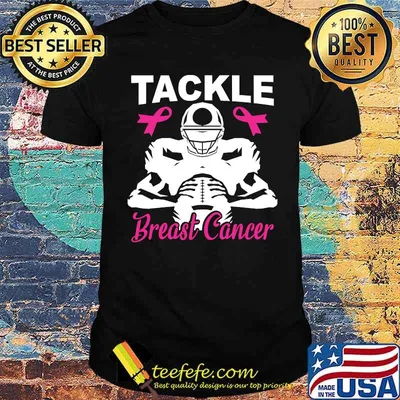 Football Breast Cancer Awareness Survivor Cheering Pink T-shirt