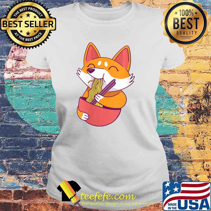 Fox is Noodles Sweet Cute Ramen Kawaii Japan Gifts Ramen T-Shirt Laides tee Fox is Noodles Sweet Cute Ramen Kawaii Japan Gifts Ramen T-Shirt Laides tee