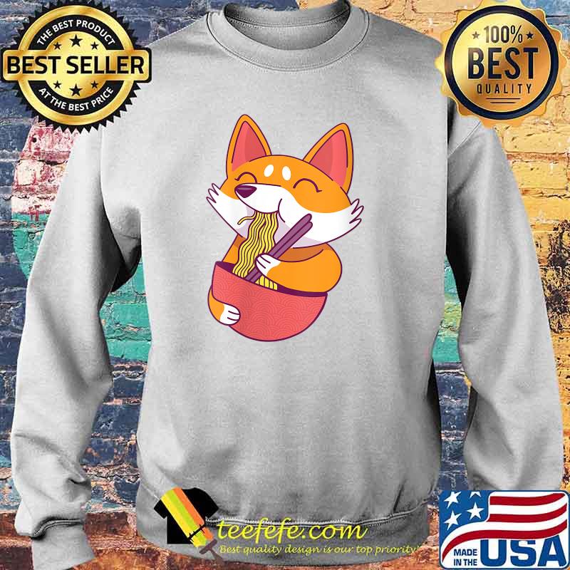 Fox is Noodles Sweet Cute Ramen Kawaii Japan Gifts Ramen T-Shirt Sweater Fox is Noodles Sweet Cute Ramen Kawaii Japan Gifts Ramen T-Shirt Sweater