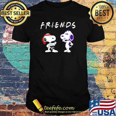 Friends Karate Snoopy shirt
