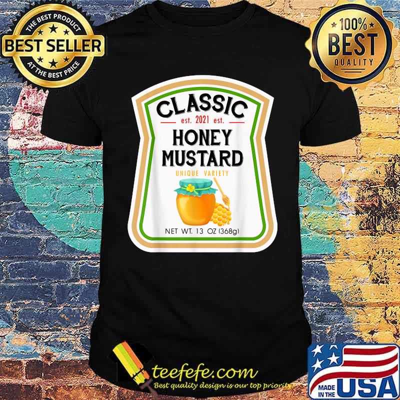 Fun Honey Mustard Costume Condiments Couples Group Halloween T-Shirt