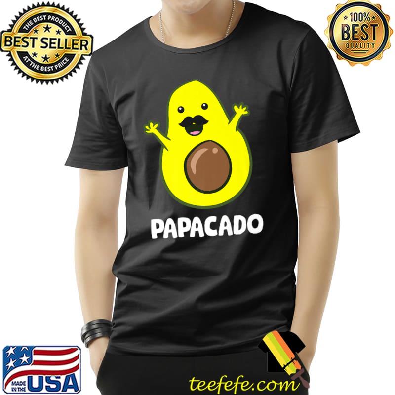 Funny Avocado Dad Vegan Guacamole Avocado Papacado Premium T-Shirt Funny Avocado Dad Vegan Guacamole Avocado Papacado Premium T-Shirt