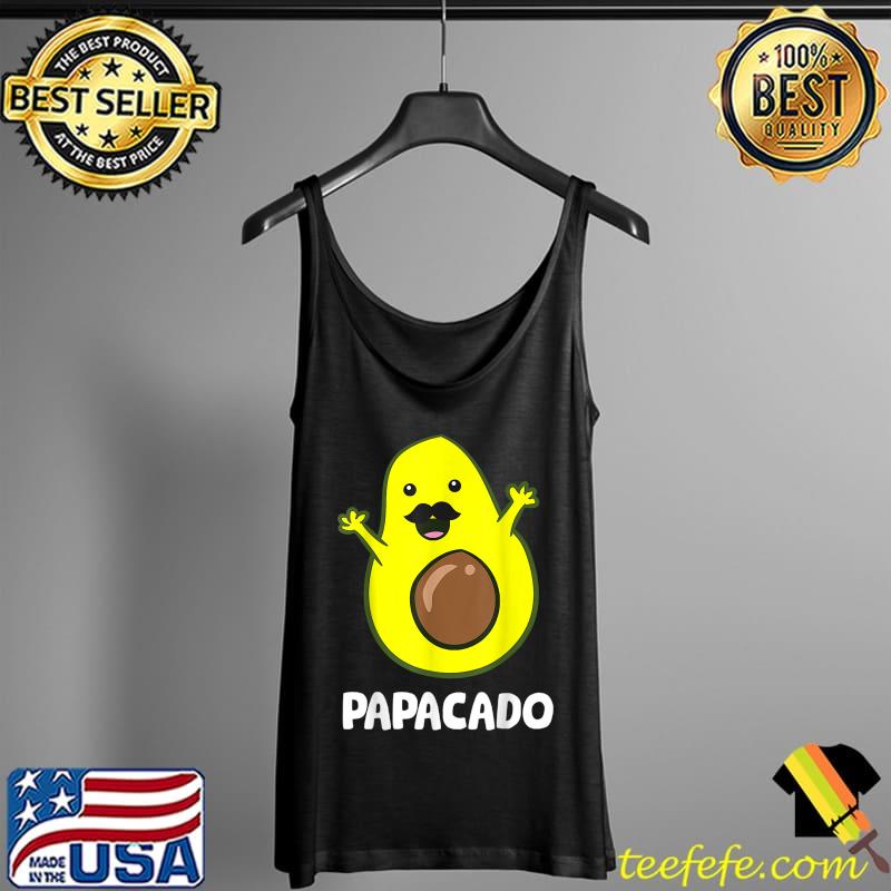 Funny Avocado Dad Vegan Guacamole Avocado Papacado T-Shirt Tank Top Funny Avocado Dad Vegan Guacamole Avocado Papacado T-Shirt Tank Top