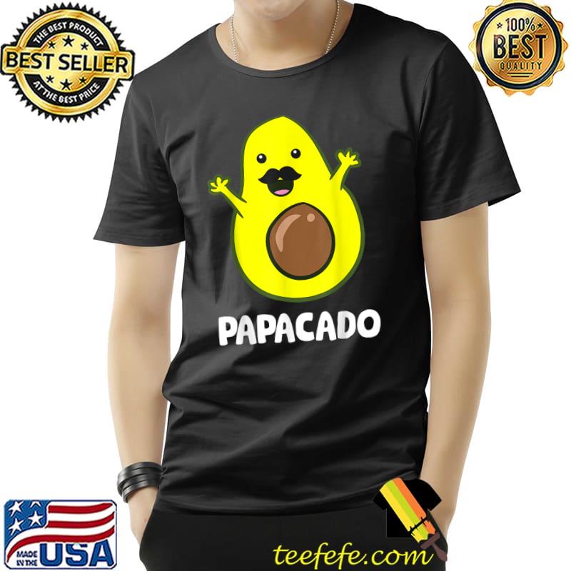 Funny Avocado Dad Vegan Guacamole Avocado Papacado T-Shirt Unisex Funny Avocado Dad Vegan Guacamole Avocado Papacado T-Shirt Unisex