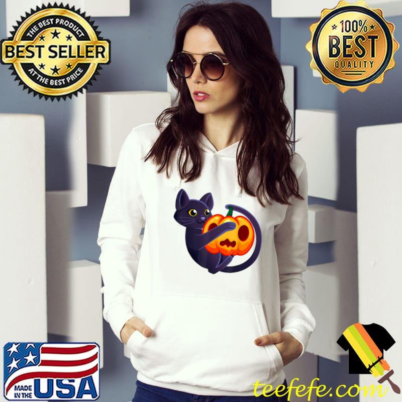 Funny Cat Halloween Tee Costume T-Shirt