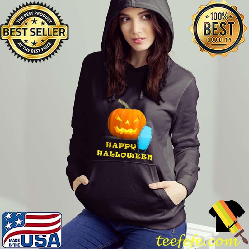 Funny Halloween Clothes Pumpkins Wearing Medical Mask T-Shirt Hoodie Funny Halloween Clothes Pumpkins Wearing Medical Mask T-Shirt Hoodie