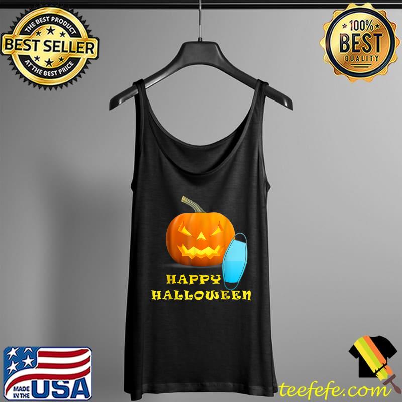 Funny Halloween Clothes Pumpkins Wearing Medical Mask T-Shirt Tank Top Funny Halloween Clothes Pumpkins Wearing Medical Mask T-Shirt Tank Top