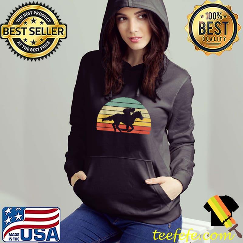 Funny horse lover tee Retro Horse Rider For Horse Lover T-shirt