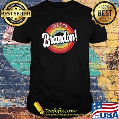Funny Let's Go Brandon! Meme Retro Vintage Design T-Shirt