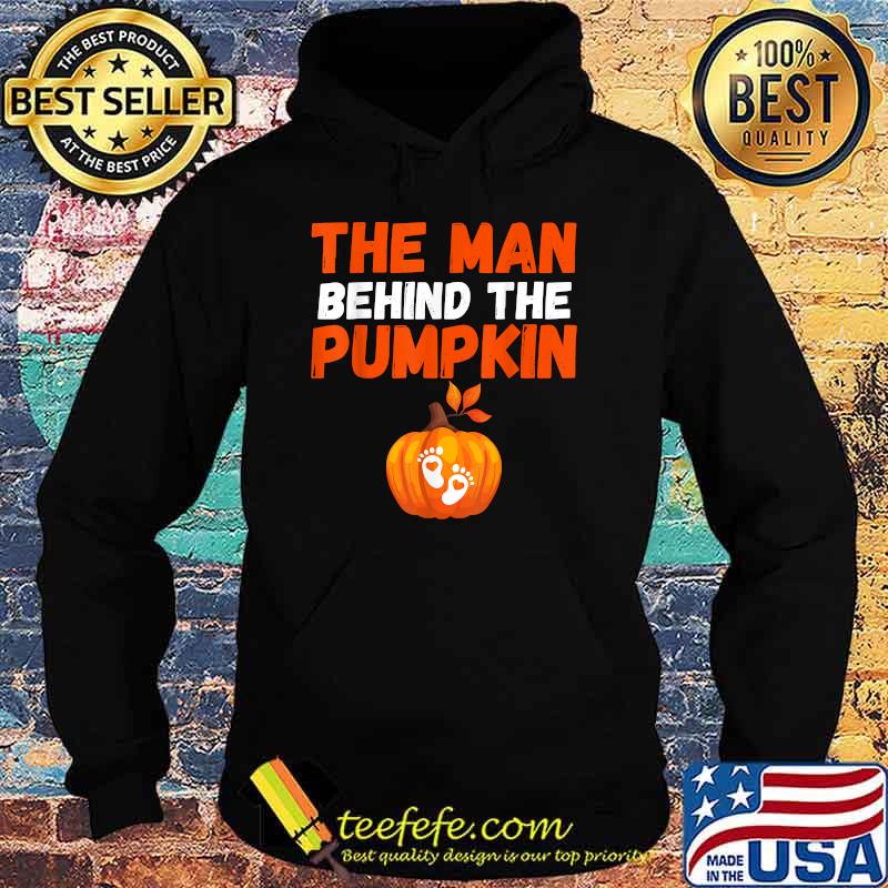 Funny Man Behind the Pumpkin Halloween Pregnancy Tee for Men T-Shirt Hoodie Funny Man Behind the Pumpkin Halloween Pregnancy Tee for Men T-Shirt Hoodie