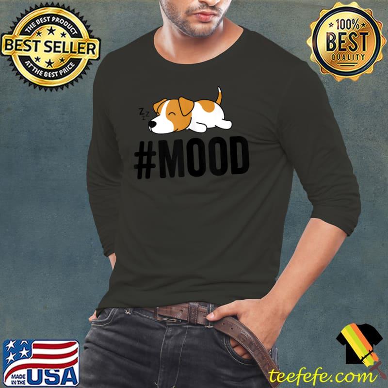 Funny Mood Lazy Sleeping Pet Jack Russell Terrier Dog Lover T-s Long Sleeve Tee Funny Mood Lazy Sleeping Pet Jack Russell Terrier Dog Lover T-s Long Sleeve Tee