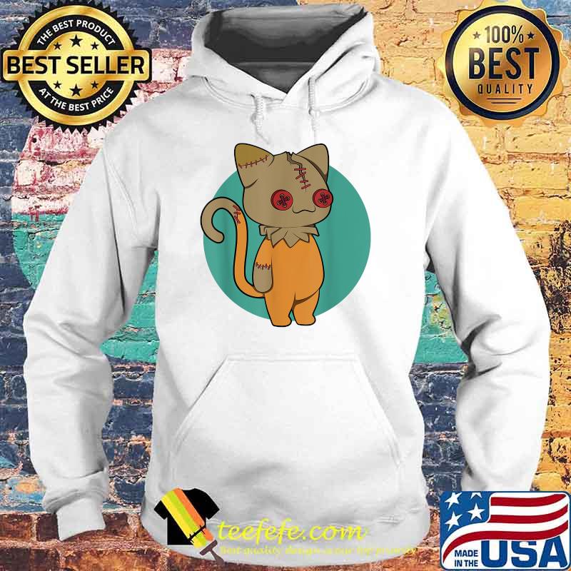 Funny Scary Halloween Black Cat Costume Vodoo T-Shirt Hoodie Funny Scary Halloween Black Cat Costume Vodoo T-Shirt Hoodie