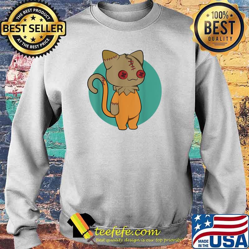 Funny Scary Halloween Black Cat Costume Vodoo T-Shirt Sweater Funny Scary Halloween Black Cat Costume Vodoo T-Shirt Sweater