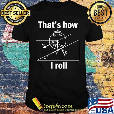 Funny Science-That's how I roll tshirt gift Classic T-Shirt