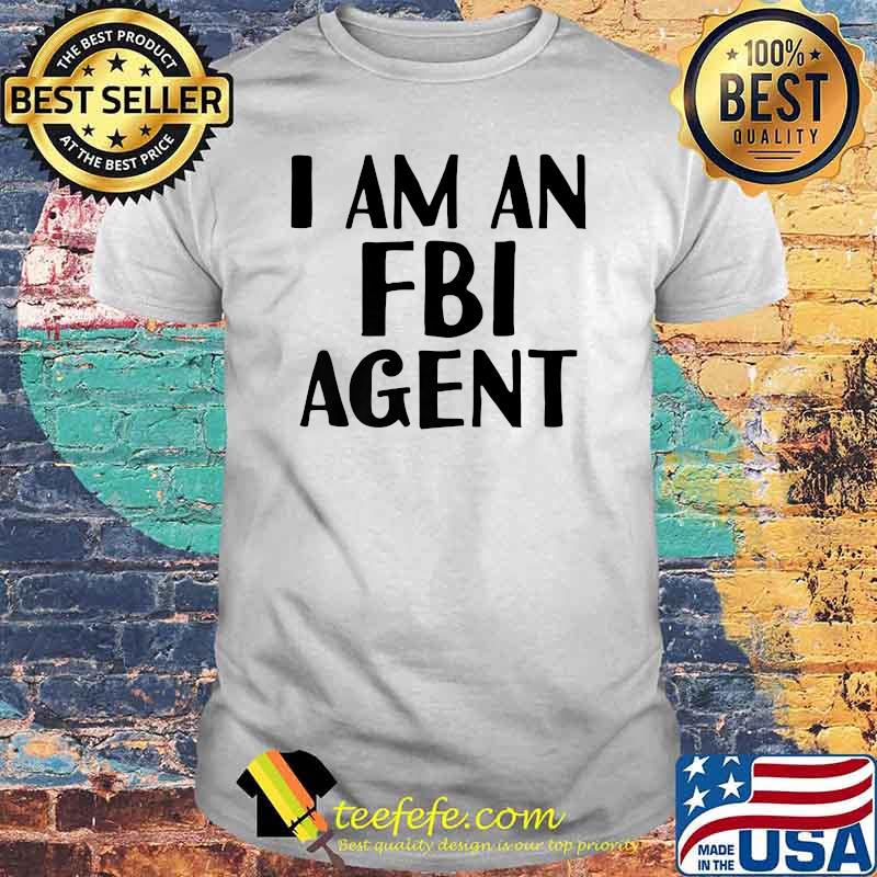 Funny White Lie Party - I Am An FBI Agent Premium T-Shirt