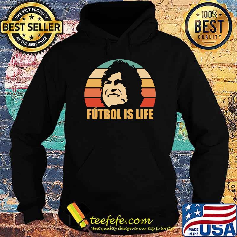 FUTBOL IS LIFE Essential vintage T-Shirt Hoodie FUTBOL IS LIFE Essential vintage T-Shirt Hoodie