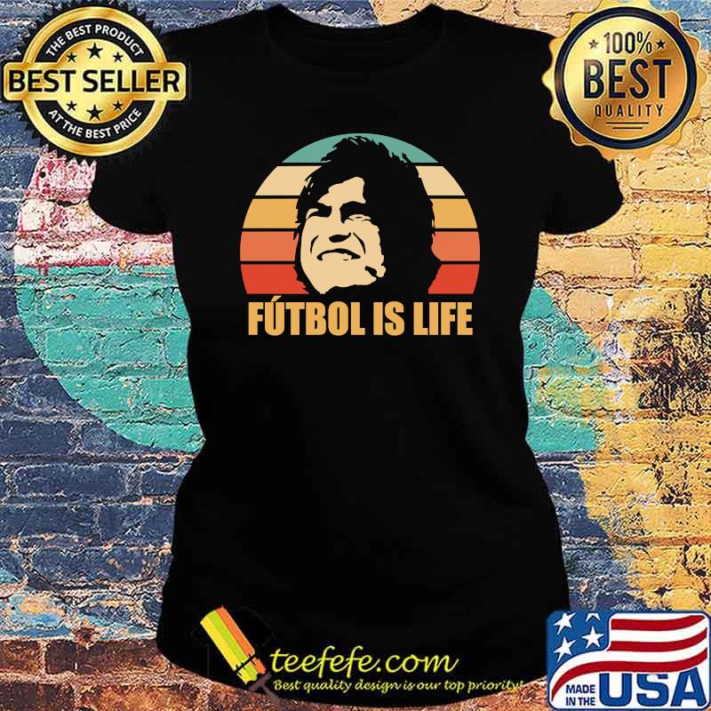 FUTBOL IS LIFE Essential vintage T-Shirt Ladies tee FUTBOL IS LIFE Essential vintage T-Shirt Ladies tee
