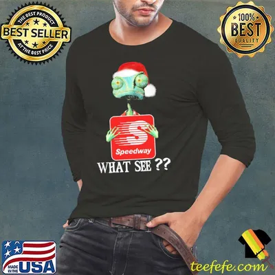 Gecko What See Speedway Christmas Shirt