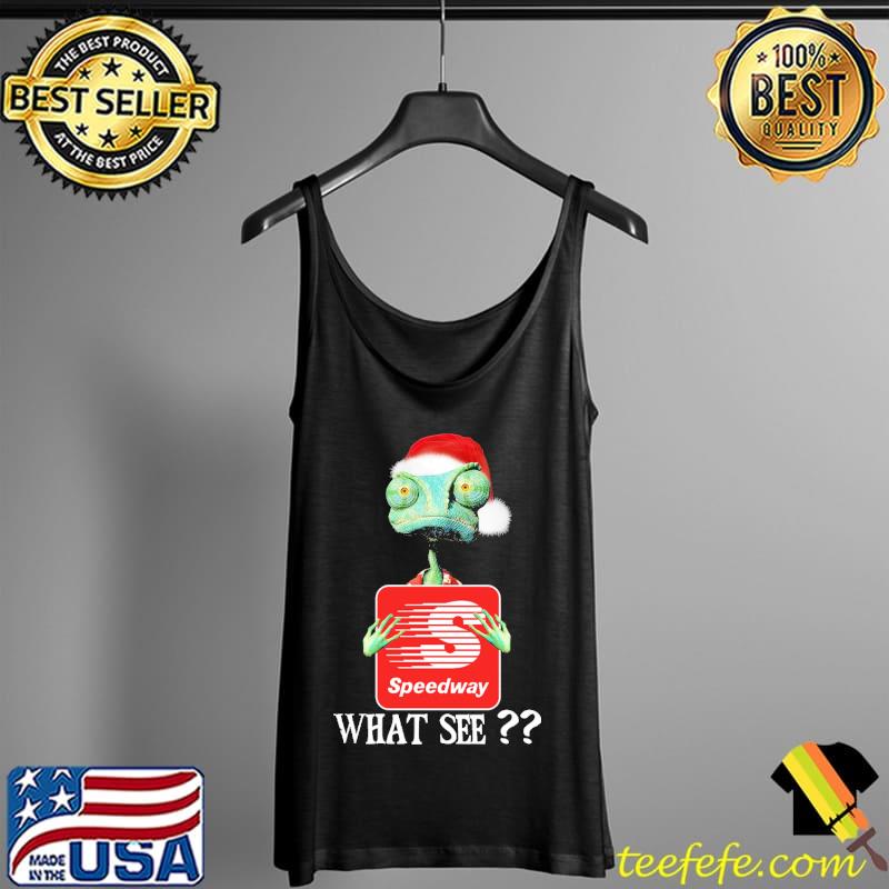 Gecko What See Speedway Christmas Shirt Tank Top Gecko What See Speedway Christmas Shirt Tank Top