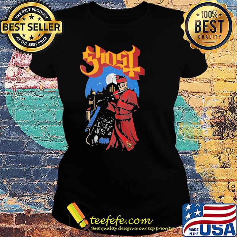 Ghost Advancing Pied Piper s Ladies tee Ghost Advancing Pied Piper s Ladies tee