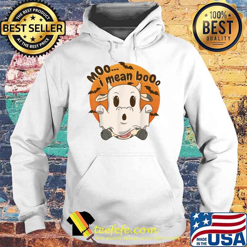 Ghost Cow Moo I Mean Boo Moon Halloween Pumpkin T-Shirt Hoodie Ghost Cow Moo I Mean Boo Moon Halloween Pumpkin T-Shirt Hoodie
