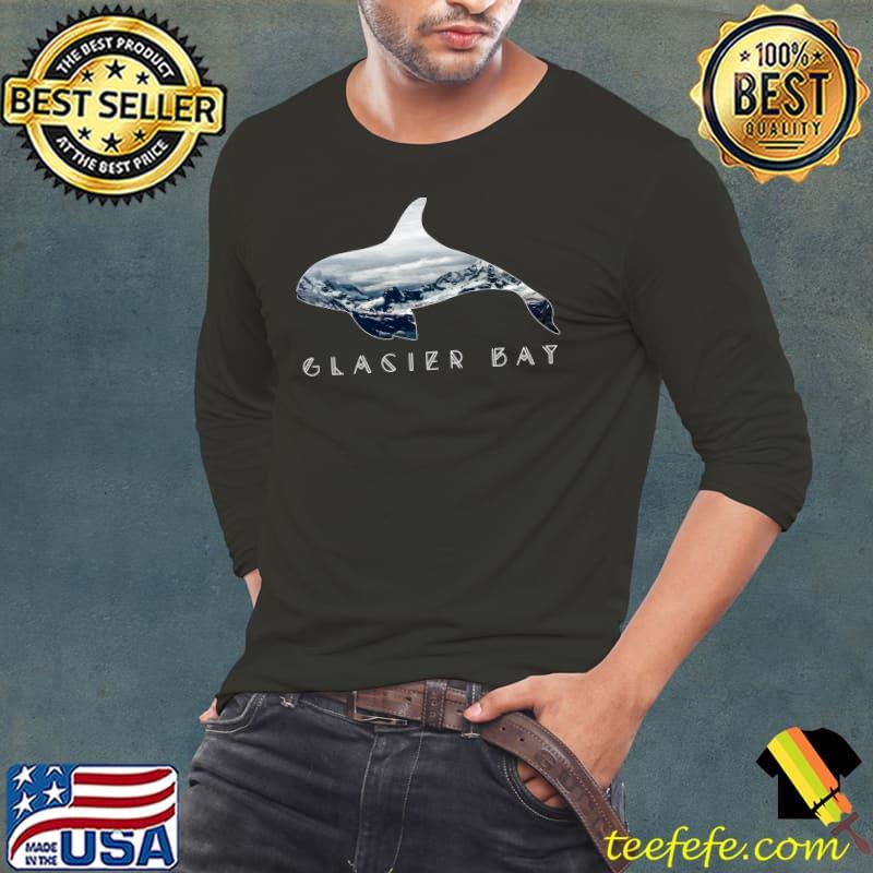 Glacier Bay National Park Orca Whale Alaska Souvenir T-s Long Sleeve Tee Glacier Bay National Park Orca Whale Alaska Souvenir T-s Long Sleeve Tee