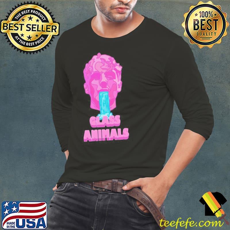 Glass Animals Pink Shirt Long Sleeve Tee Glass Animals Pink Shirt Long Sleeve Tee