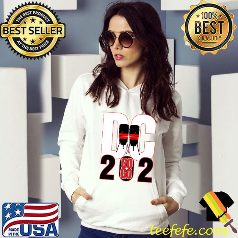 Go Go Music 202 Washington DC Nations Capitol Conga Drums T-Shirt