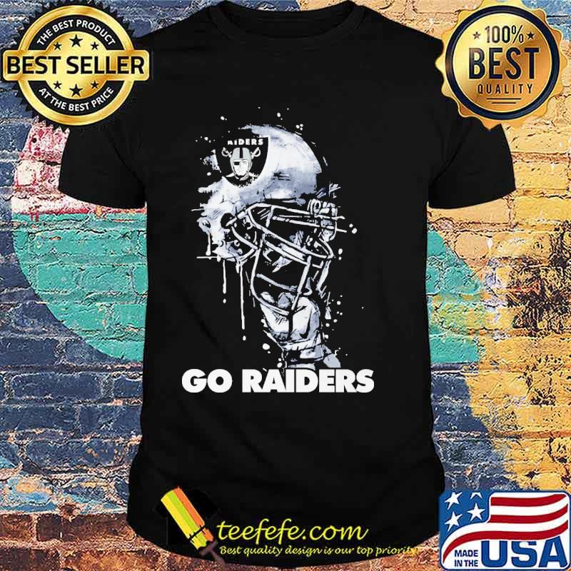 Go raiders helmet football team shirt