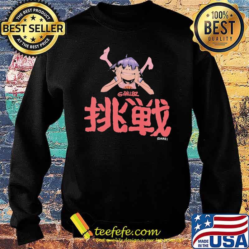 Go Rillaz Dare Anime Shirt Sweater Go Rillaz Dare Anime Shirt Sweater