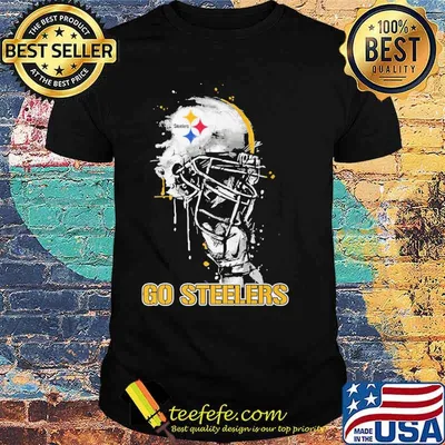 Go steelers helmet football shirt
