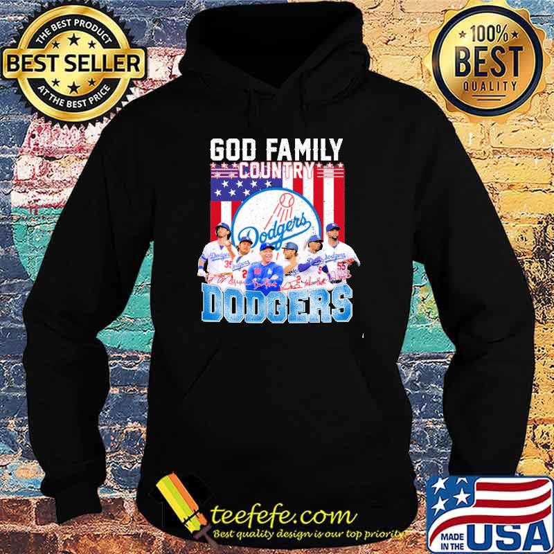 God Family Country Dodgers Signature Shirt Hoodie God Family Country Dodgers Signature Shirt Hoodie