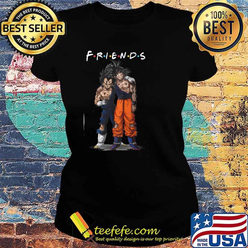 Goku Y Vegeta Friends Dragon Ball Amime Shirt Ladies tee Goku Y Vegeta Friends Dragon Ball Amime Shirt Ladies tee