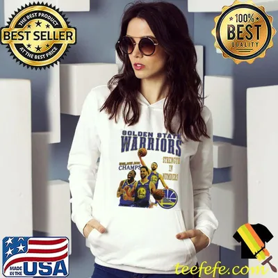 Golden State Warriors Champs Strength In Numbers Vintage NBA 90's Bootleg Shirt