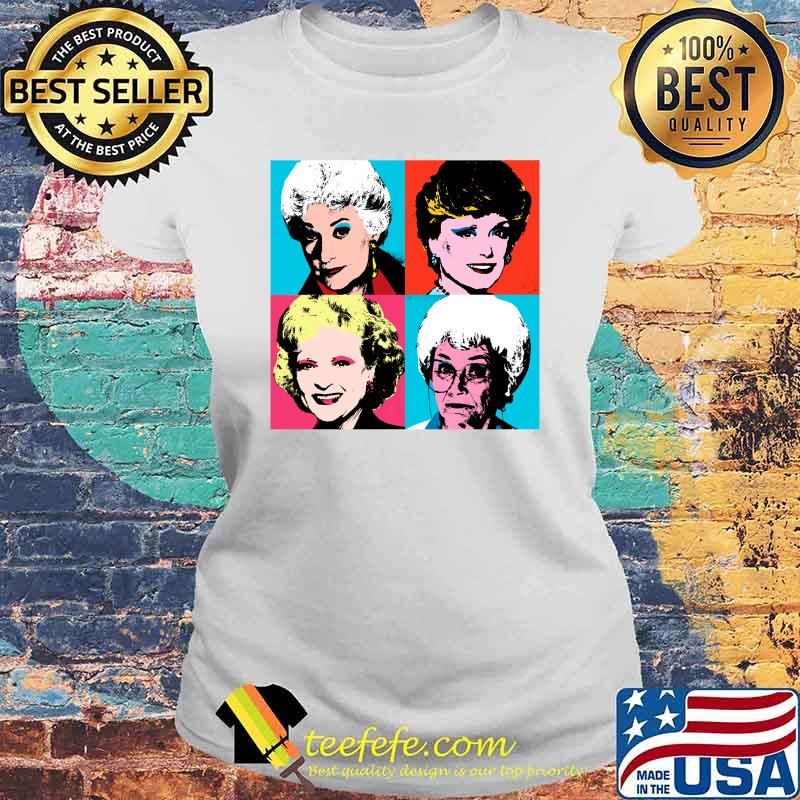 Golden Warhol Girls Classic T-Shirt Laides tee Golden Warhol Girls Classic T-Shirt Laides tee