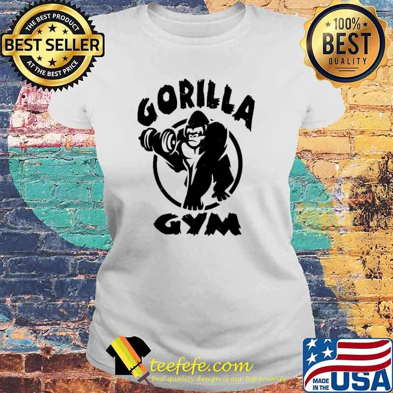 Gorilla Gym Monkey Shirt Laides tee Gorilla Gym Monkey Shirt Laides tee
