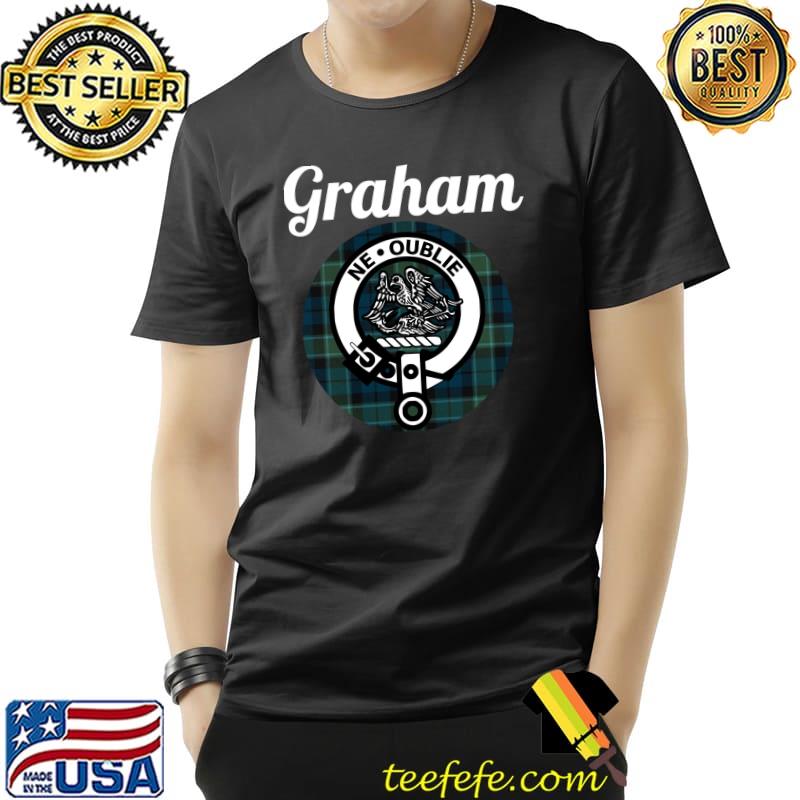 Graham Clan Scottish Name Coat Of Arms Tartan T-s Unisex Graham Clan Scottish Name Coat Of Arms Tartan T-s Unisex