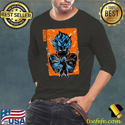 Graphic Gogetas Anime Manga Vaporware Fictional Characters T-Shirt