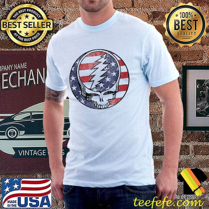 Grateful Dead Patriotic Steal Your Face Shirt Grateful Dead Patriotic Steal Your Face Shirt