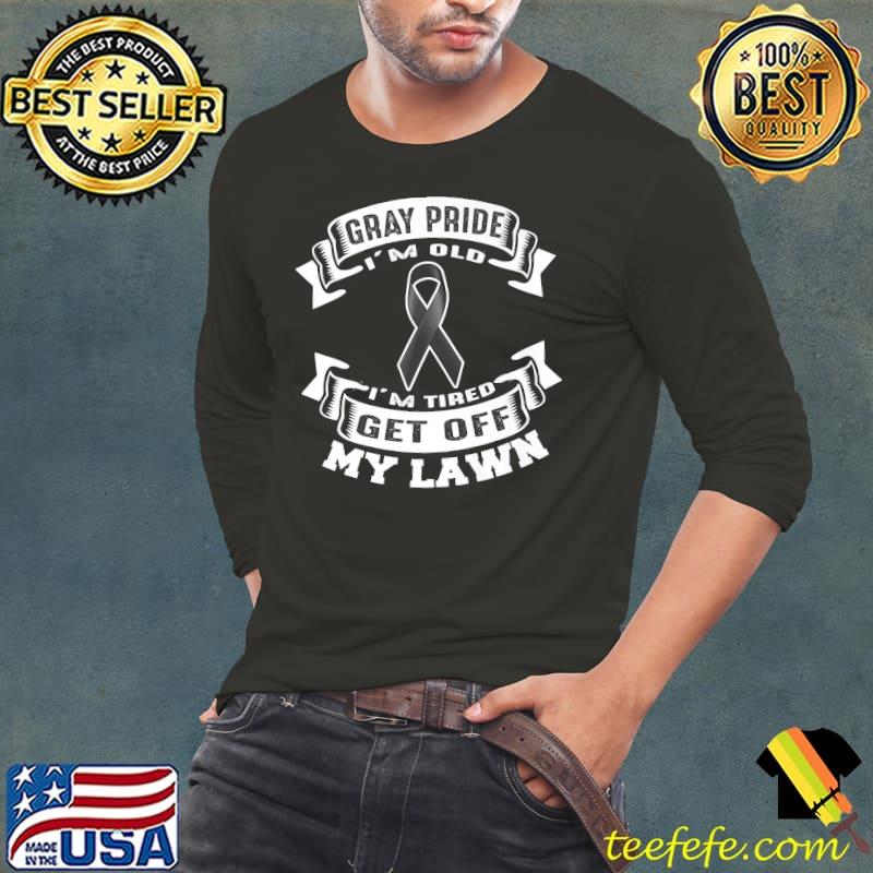 Gray Pride Funny Shirt for Men, Graphic Tee Birthday Gift Premium T-Shirt Long Sleeve Tee Gray Pride Funny Shirt for Men, Graphic Tee Birthday Gift Premium T-Shirt Long Sleeve Tee