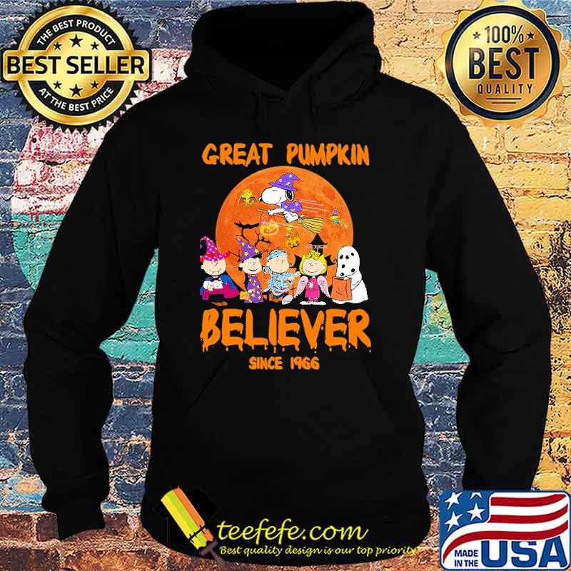 Great Pumkin Believer Since 1966 Snoopy Halloween Shirt Hoodie Great Pumkin Believer Since 1966 Snoopy Halloween Shirt Hoodie