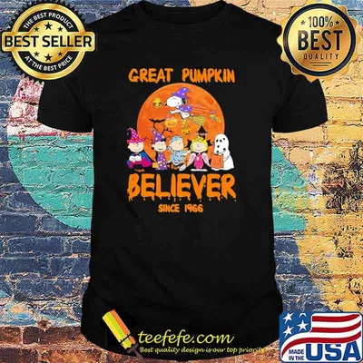 Great Pumkin Believer Since 1966 Snoopy Halloween Shirt